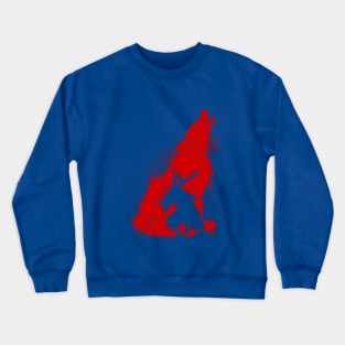 The Walker of abyss v. Red Crewneck Sweatshirt